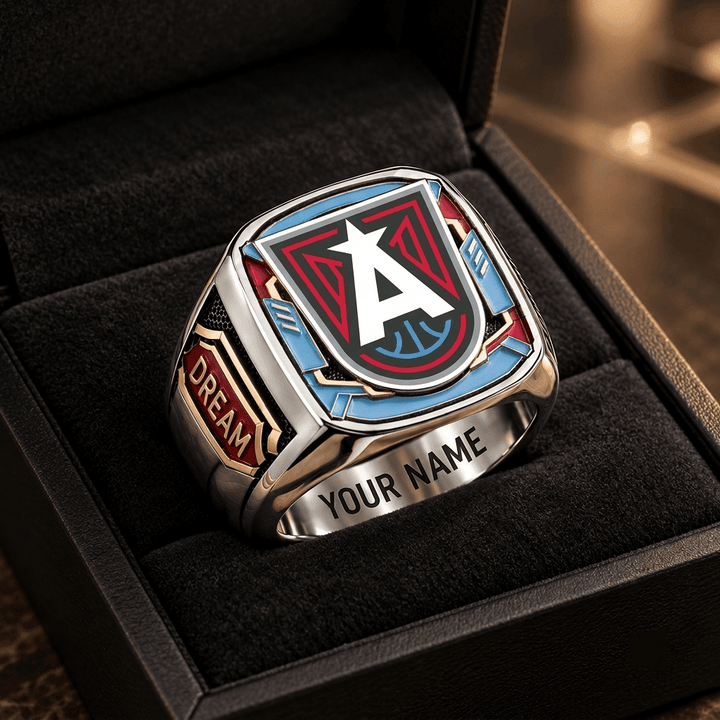 Atlanta Dream WNBA Custom Fan Ring Print Style 3