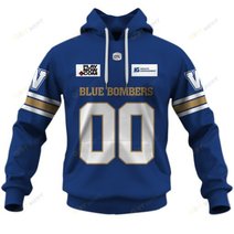 Personalized CFL Winnipeg Blue Bombers Jersey 2022 Hoodie