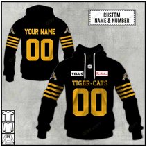 Personalized CFL Hamilton Tiger Cats Jersey 2022 Hoodie