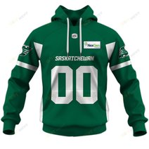 Personalized CFL Saskatchewan Roughriders Jersey 2022 Hoodie