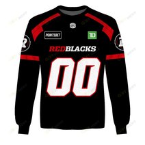 Personalized CFL Ottawa Redblacks Jersey 2022 Hoodie