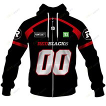 Personalized CFL Ottawa Redblacks Jersey 2022 Hoodie