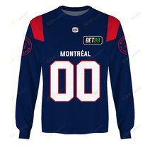Personalized CFL Montreal Alouettes Jersey 2022 Hoodie