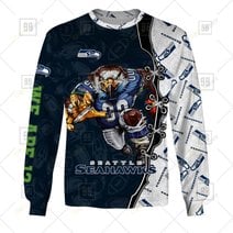 Seattle Seahawks 3D Hoodie