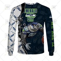 Seattle Seahawks 3D Hoodie