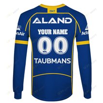 Parramatta Eels 2023 Personalized Name And Number Edition Hoodie Jersey