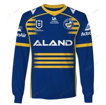 Parramatta Eels 2023 Personalized Name And Number Edition Hoodie Jersey