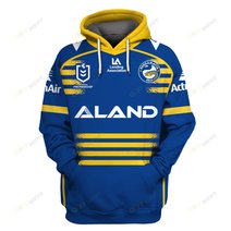 Parramatta Eels 2023 Personalized Name And Number Edition Hoodie Jersey