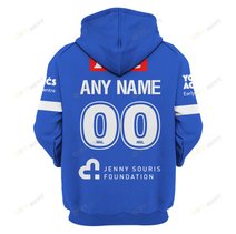 Canterbury Bankstown Bulldogs 2023 Personalized Name And Number Edition Hoodie Jersey