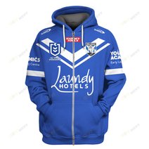 Canterbury Bankstown Bulldogs 2023 Personalized Name And Number Edition Hoodie Jersey