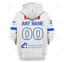 Canterbury Bankstown Bulldogs 2023 Personalized Name And Number Edition Hoodie Jersey