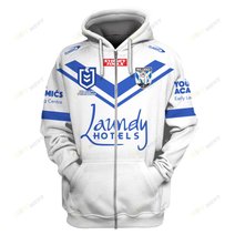 Canterbury Bankstown Bulldogs 2023 Personalized Name And Number Edition Hoodie Jersey