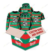 South Sydney Rabbitohs 2023 Personalized Name And Number Edition Hoodie Jersey