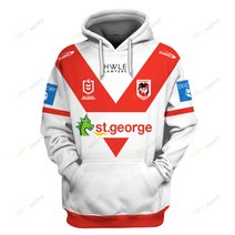 St. George Illawarra Dragons 2023 Personalized Name And Number Edition Hoodie Jersey