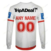 St. George Illawarra Dragons 2023 Personalized Name And Number Edition Hoodie Jersey