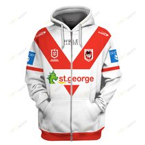 St. George Illawarra Dragons 2023 Personalized Name And Number Edition Hoodie Jersey