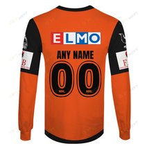 Wests Tigers 2023 Personalized Name And Number Edition Hoodie Jersey