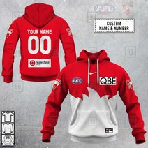 Personalized 2023 AFL Sydney Swans Jerseys Hoodie, T Shirt, Zip Hoodie, Sweatshirt