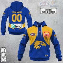 Personalized 2023 AFL West Coast Eagles Jerseys Hoodie, T Shirt, Zip Hoodie, Sweatshirt