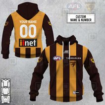 Personalized 2023 AFL Hawthorn Hawks Jerseys Hoodie, T Shirt, Zip Hoodie, Sweatshirt