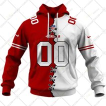 Personalized NFL San Francisco 49ers Mix Jersey Style Hoodie, T Shirt, Zip Hoodie, Sweatshirt