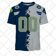 Personalized NFL Seattle Seahawks Mix Jersey Style Hoodie, T Shirt, Zip Hoodie, Sweatshirt