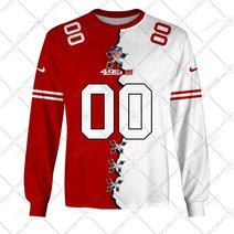 Personalized NFL San Francisco 49ers Mix Jersey Style Hoodie, T Shirt, Zip Hoodie, Sweatshirt