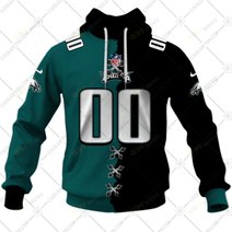Personalized NFL Philadelphia Eagles Mix Jersey Style Hoodie, T Shirt, Zip Hoodie, Sweatshirt