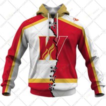 Personalized AHL Calgary Wranglers Mix Hoodie, T Shirt, Zip Hoodie, Sweatshirt