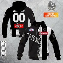 Personalized 2023 AFL Collingwood Magpies Mix Hoodie, T Shirt, Zip Hoodie, Sweatshirt