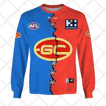Personalized 2023 AFL Gold Coast Suns Mix Hoodie, T Shirt, Zip Hoodie, Sweatshirt