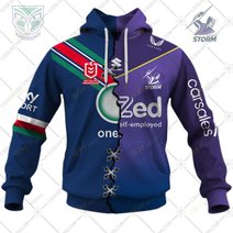 Personalized NRL Jersey Mix 2 Teams HALF and HALF Style | Hoodie, T Shirt, Zip Hoodie, Sweatshirt