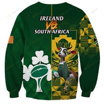 South Africa And Ireland Rugby Shirt 2023 World Cup Springboks Shamrocks Togethe