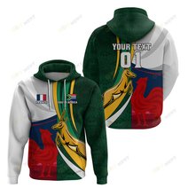 South Africa and France Rugby Polo Shirt Springbok With Le XV de France 2023 World Cup