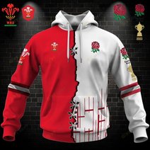 Personalized RUGBY Jersey Mix 2 Teams HALF and HALF Style | Hoodie, T Shirt, Zip Hoodie, Sweatshirt