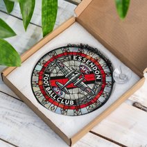Essendon Football Club Stained Glass Suncatcher for Window Hanging