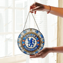 Chelsea F.C Stained Glass Suncatcher for Window Hanging
