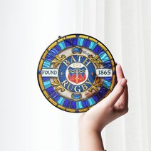 Bath Rugby Stained Glass Suncatcher for Window Hanging