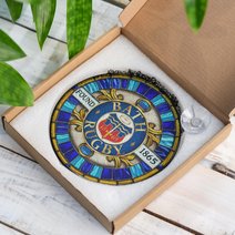 Bath Rugby Stained Glass Suncatcher for Window Hanging