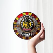 Exeter Chiefs Stained Glass Suncatcher for Window Hanging