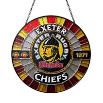 Exeter Chiefs Stained Glass Suncatcher for Window Hanging