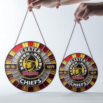 Exeter Chiefs Stained Glass Suncatcher for Window Hanging