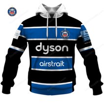 Bath Rugby Gallagher Premiership Home Jersey Style Shirts