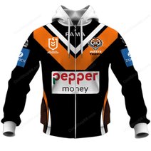 Wests Tigers NRL 2025 Home Jersey Style Shirts