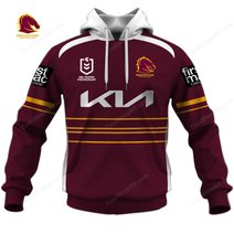 Brisbane Broncos NRL 2025 Home Jersey Style Shirts