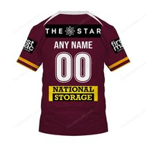 Brisbane Broncos NRL 2025 Home Jersey Style Shirts
