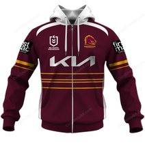 Brisbane Broncos NRL 2025 Home Jersey Style Shirts