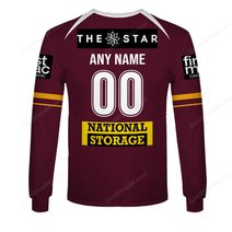 Brisbane Broncos NRL 2025 Home Jersey Style Shirts