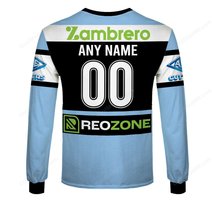Cronulla Sutherland Sharks NRL 2025 Home Jersey Style Shirts