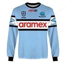 Cronulla Sutherland Sharks NRL 2025 Home Jersey Style Shirts